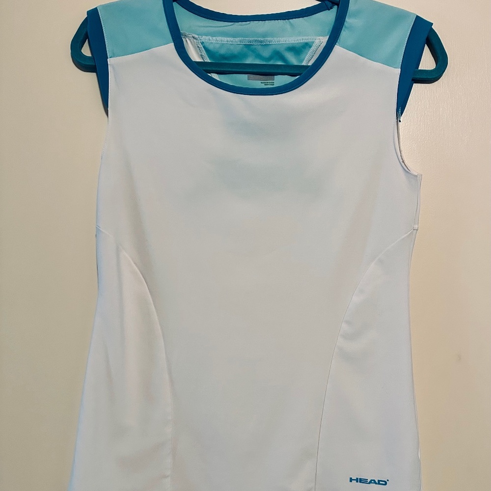 White tennis top